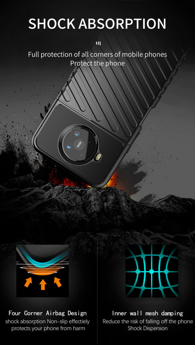 Nokia 8.3 Twill Thunder Texture Back Cover Groen afbeelding 7