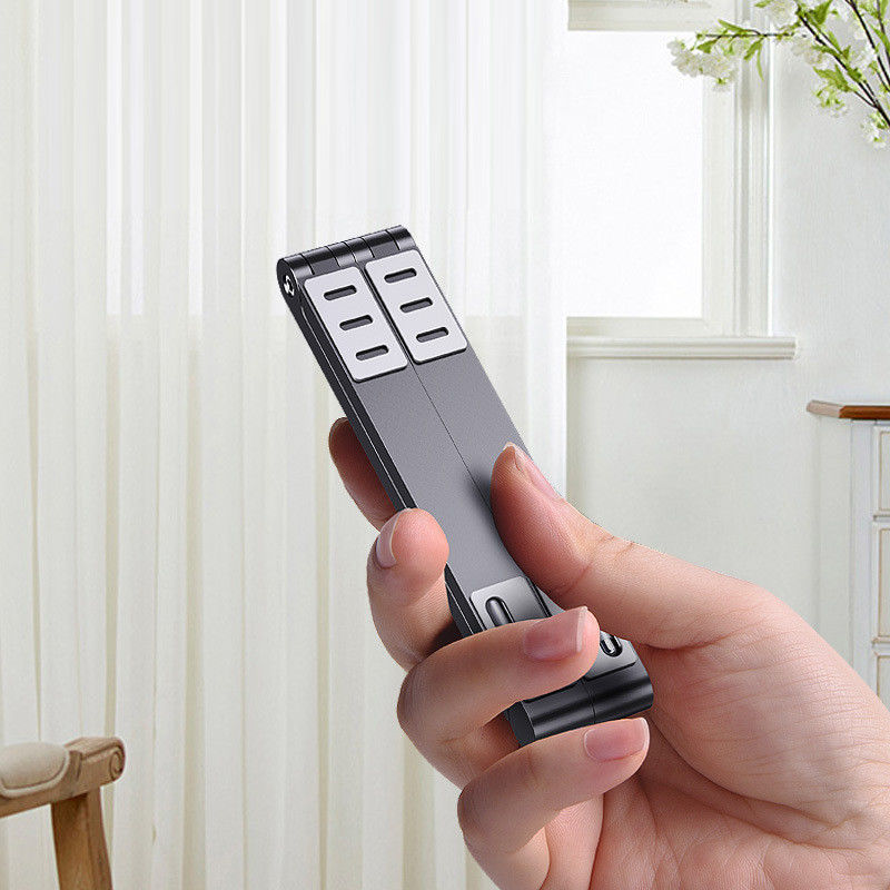 Universele Verstelbare Houder voor Smartphone / Laptop / Tablet Zilver afbeelding 9