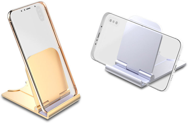 Universele Verstelbare Houder voor Smartphone en Tablet Zilver afbeelding 5