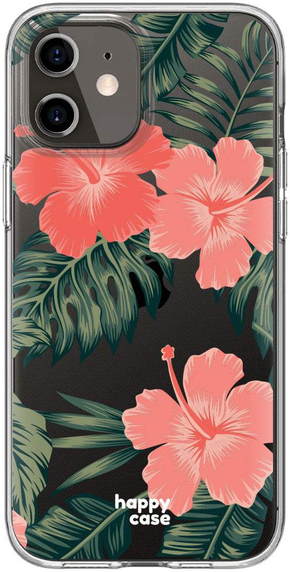 HappyCase iPhone 12 / 12 Pro Hoesje Flexibel TPU Tropic Vibe Print afbeelding 8