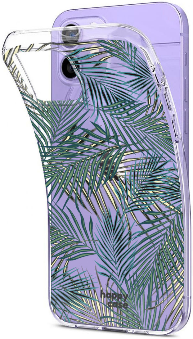HappyCase iPhone 12 / 12 Pro Hoesje Flexibel TPU Jungle Print afbeelding 5
