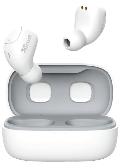 Trust Nika Compact Bluetooth Wireless Earphones Wit afbeelding 1