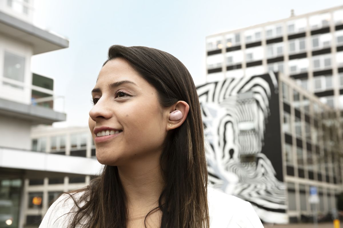 Trust Nika Compact Bluetooth Wireless Earphones Roze afbeelding 12