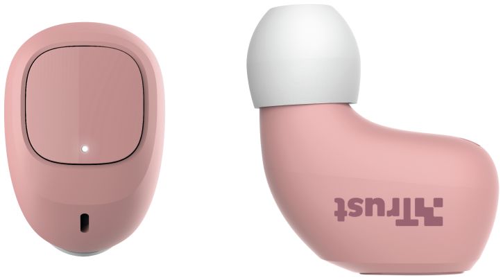 Trust Nika Compact Bluetooth Wireless Earphones Roze afbeelding 15