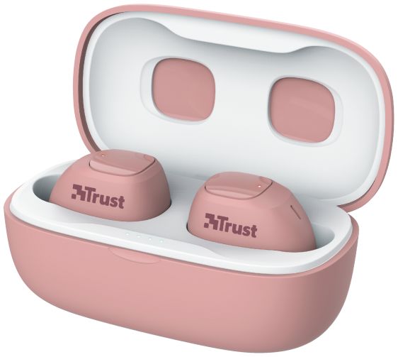 Trust Nika Compact Bluetooth Wireless Earphones Roze afbeelding 16
