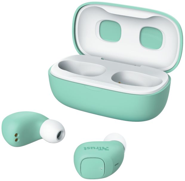 Trust Nika Compact Bluetooth Wireless Earphones Mint afbeelding 2