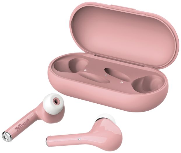 Trust Nika Touch Bluetooth In-Ear Volledig Draadloze Oordopjes Roze afbeelding 12