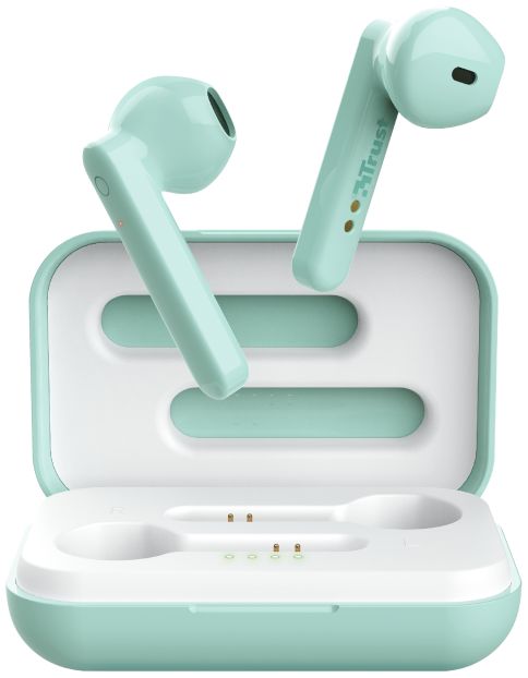 Trust Primo Touch Wireless Bluetooth Earphones Mint Groen afbeelding 1