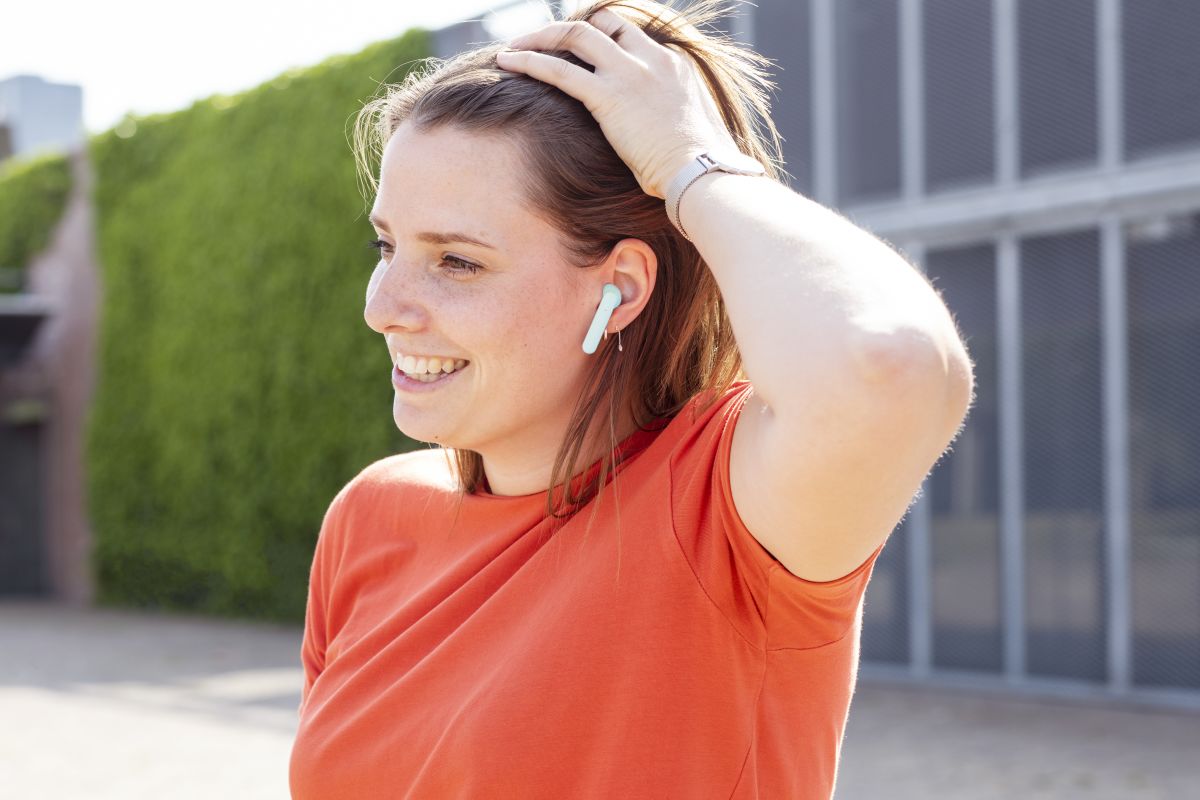 Trust Primo Touch Wireless Bluetooth Earphones Mint Groen afbeelding 14