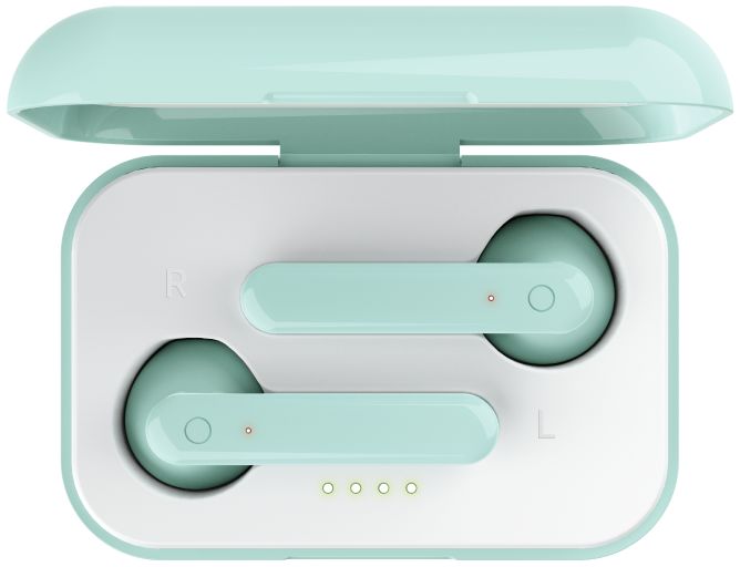 Trust Primo Touch Wireless Bluetooth Earphones Mint Groen afbeelding 5