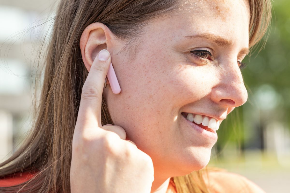 Trust Primo Touch Wireless Bluetooth Earphones Roze afbeelding 16