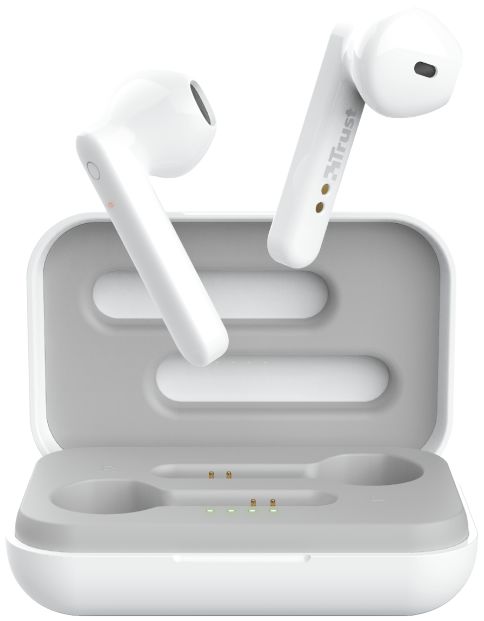 Trust Primo Touch Wireless Bluetooth Earphones Wit afbeelding 1