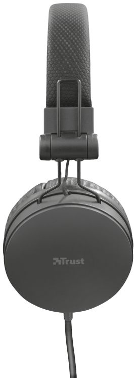 Trust Tones Wired On-Ear Koptelefoon Zwart afbeelding 2