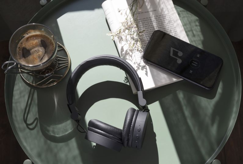Trust Tones Bedraad/Bluetooth Draadloze On-Ear Koptelefoon Zwart afbeelding 14