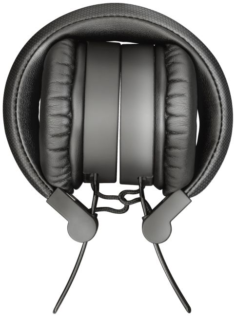 Trust Tones Bedraad/Bluetooth Draadloze On-Ear Koptelefoon Zwart afbeelding 4