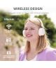Trust Tones Bedraad/Bluetooth Draadloze On-Ear Koptelefoon Wit