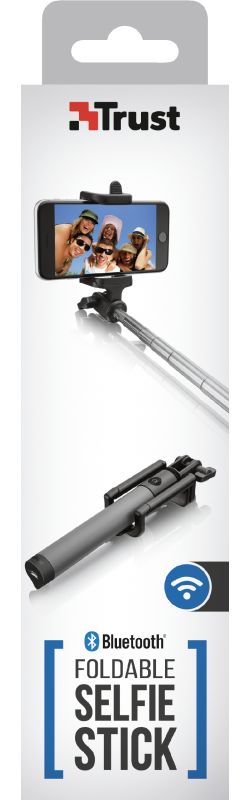 Trust Opvouwbare Universele Bluetooth Selfie Stick Zwart afbeelding 9