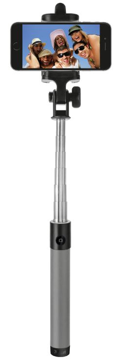 Trust Opvouwbare Universele Bluetooth Selfie Stick Zwart afbeelding 2
