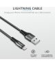 Trust Keyla Extra Sterke USB Lightning Kabel 1 Meter Zwart