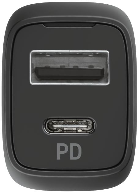 Trust Qmax 30W Autolader Fast Charge USB and USB-C Zwart afbeelding 2