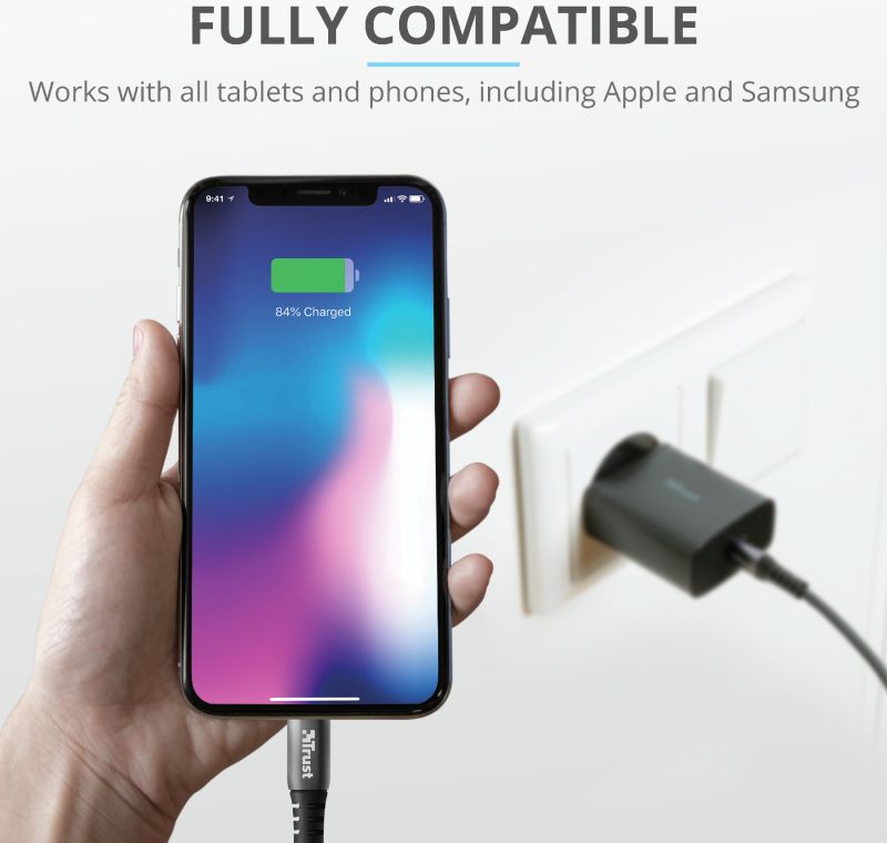 Trust Qmax USB-C Snellader 18W met Power Delivery 3.0 Zwart afbeelding 5
