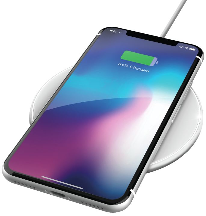 Trust Qylo Draadloze Oplader 10W Fast Charge + MicroUSB kabel 1M Wit afbeelding 3