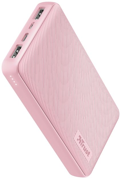 Trust Primo Compact USB-C PowerBank 15.000 mAh Roze afbeelding 2