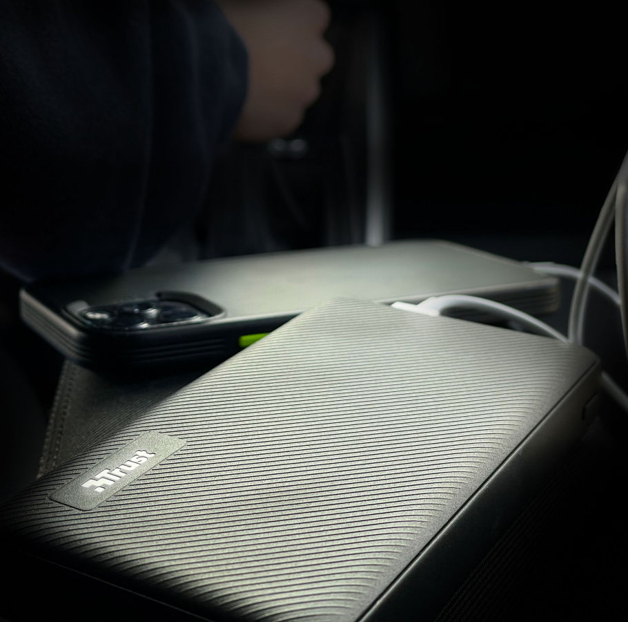 Trust Primo Ultra Dunne USB-C PowerBank 10.000 mAh Zwart afbeelding 5