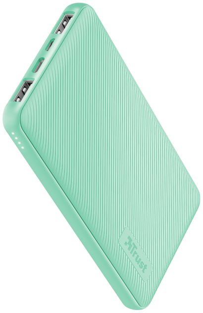 Trust Primo Ultra Dunne USB-C PowerBank 10.000 mAh Mint Groen afbeelding 13