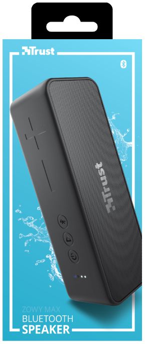 Trust Zowy Max Stylish Bluetooth Wireless Speaker Zwart afbeelding 17