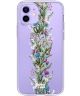 HappyCase iPhone 12 / 12 Pro Hoesje Flexibel TPU Floral Print
