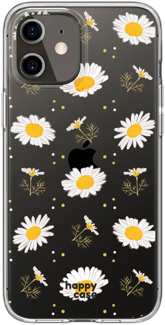 HappyCase iPhone 12 / 12 Pro Hoesje Flexibel TPU Bloemen Print afbeelding 9