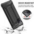 Samsung Galaxy A20s Hoesje Shock Proof Hybride Back Cover Zwart afbeelding 14