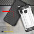 Samsung Galaxy A20s Hoesje Shock Proof Hybride Back Cover Zwart afbeelding 7
