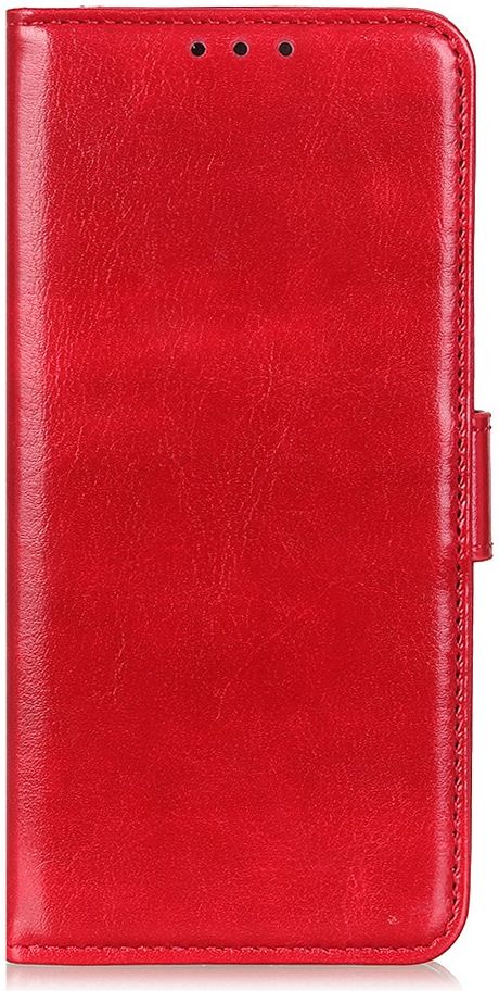 Google Pixel 5 Kunstleer Portemonnee Stand Hoesje Rood afbeelding 2