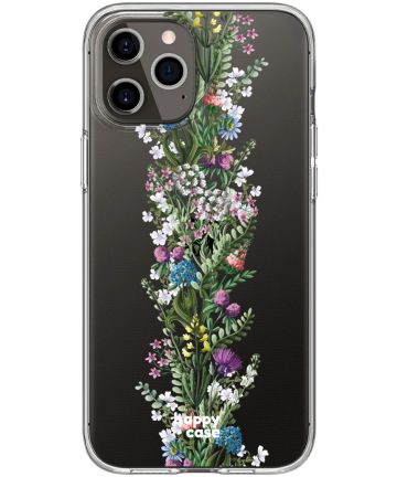 HappyCase Apple iPhone 12 Pro Hoesje Flexibel TPU Floral Print Hoesjes