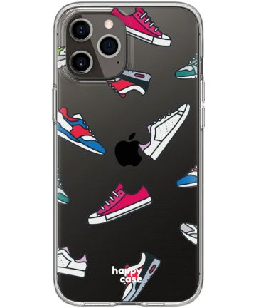 HappyCase Apple iPhone 12 Pro Hoesje Flexibel TPU Sneaker Print Hoesjes