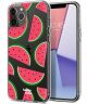 HappyCase Apple iPhone 12 Pro Hoesje Flexibel TPU Watermeloen Print