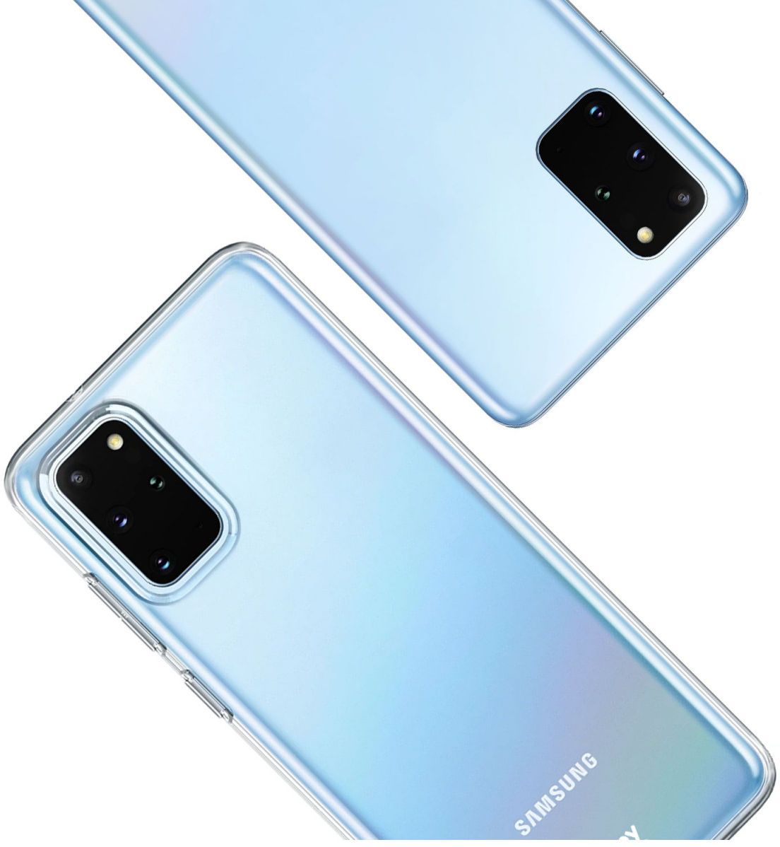 HappyCase Galaxy S20 FE Hoesje Flexibel TPU Clear Print afbeelding 3
