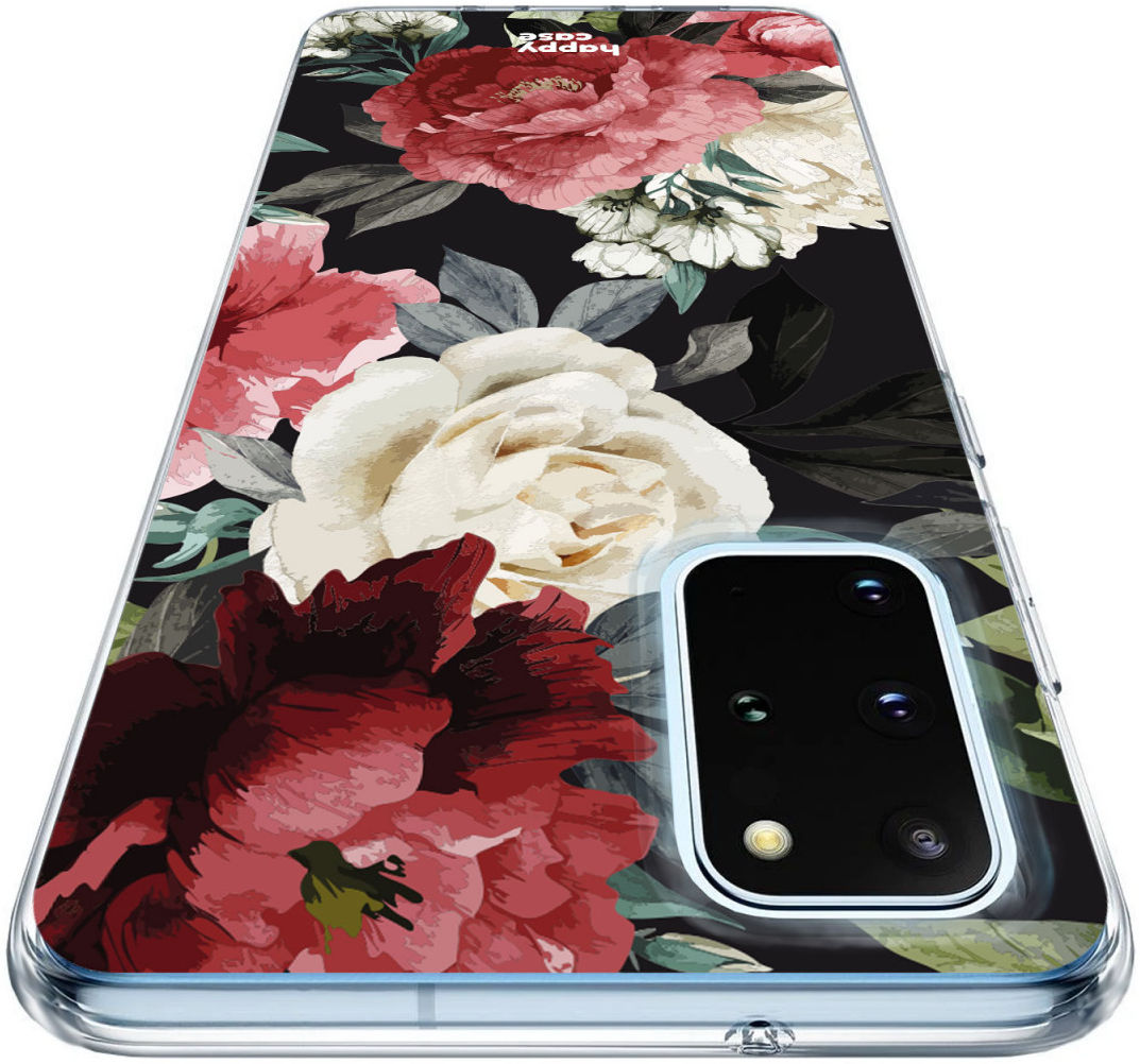 HappyCase Galaxy S20 FE Hoesje Flexibel TPU Rozen Print afbeelding 6