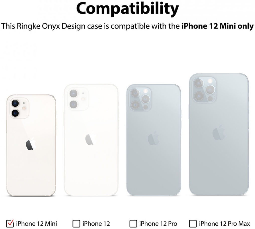 Ringke Onyx Design Apple iPhone 12 Mini Hoesje Flexibel TPU Print afbeelding 11