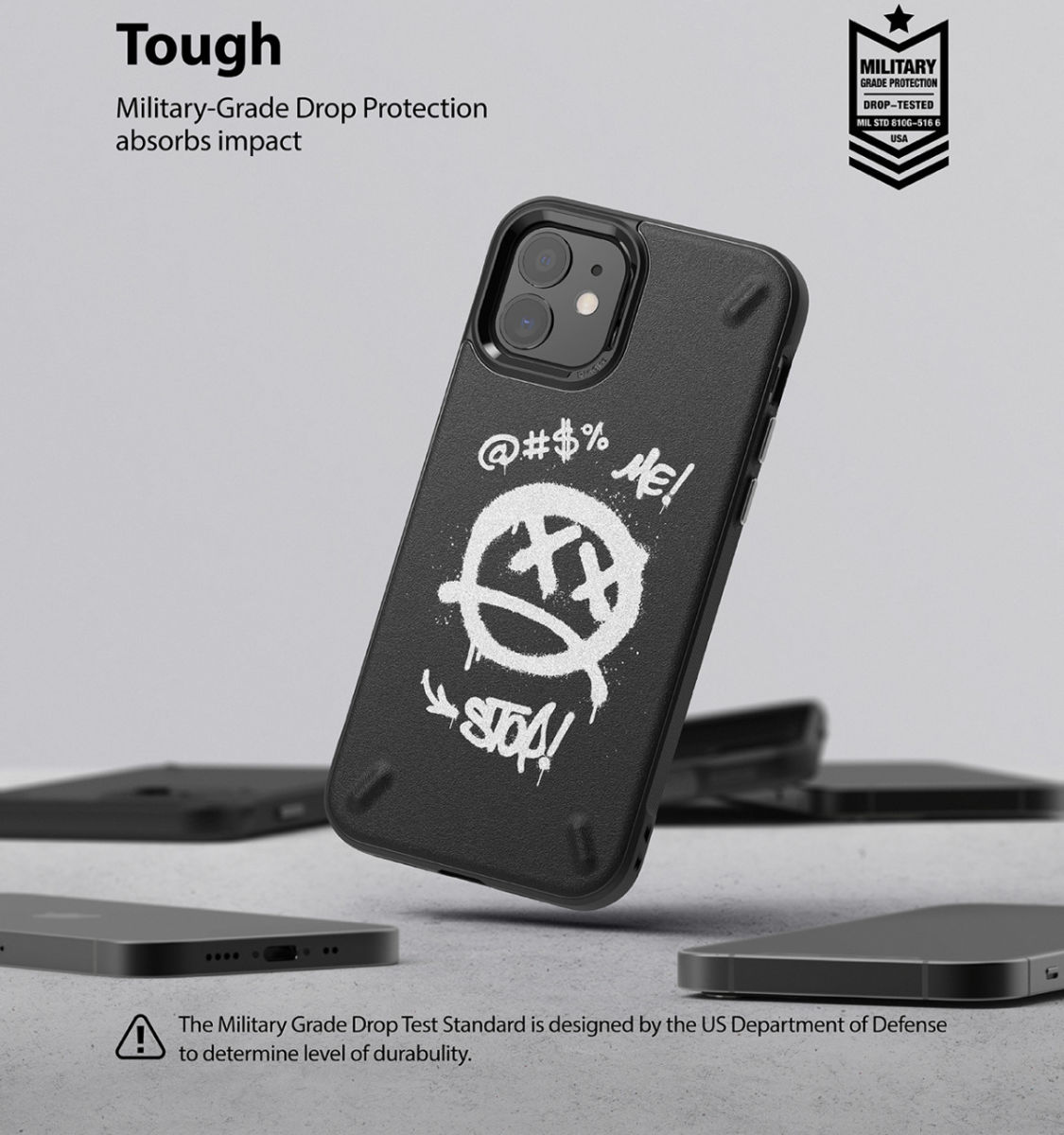 Ringke Onyx Design Apple iPhone 12 Mini Hoesje Flexibel TPU Print afbeelding 3