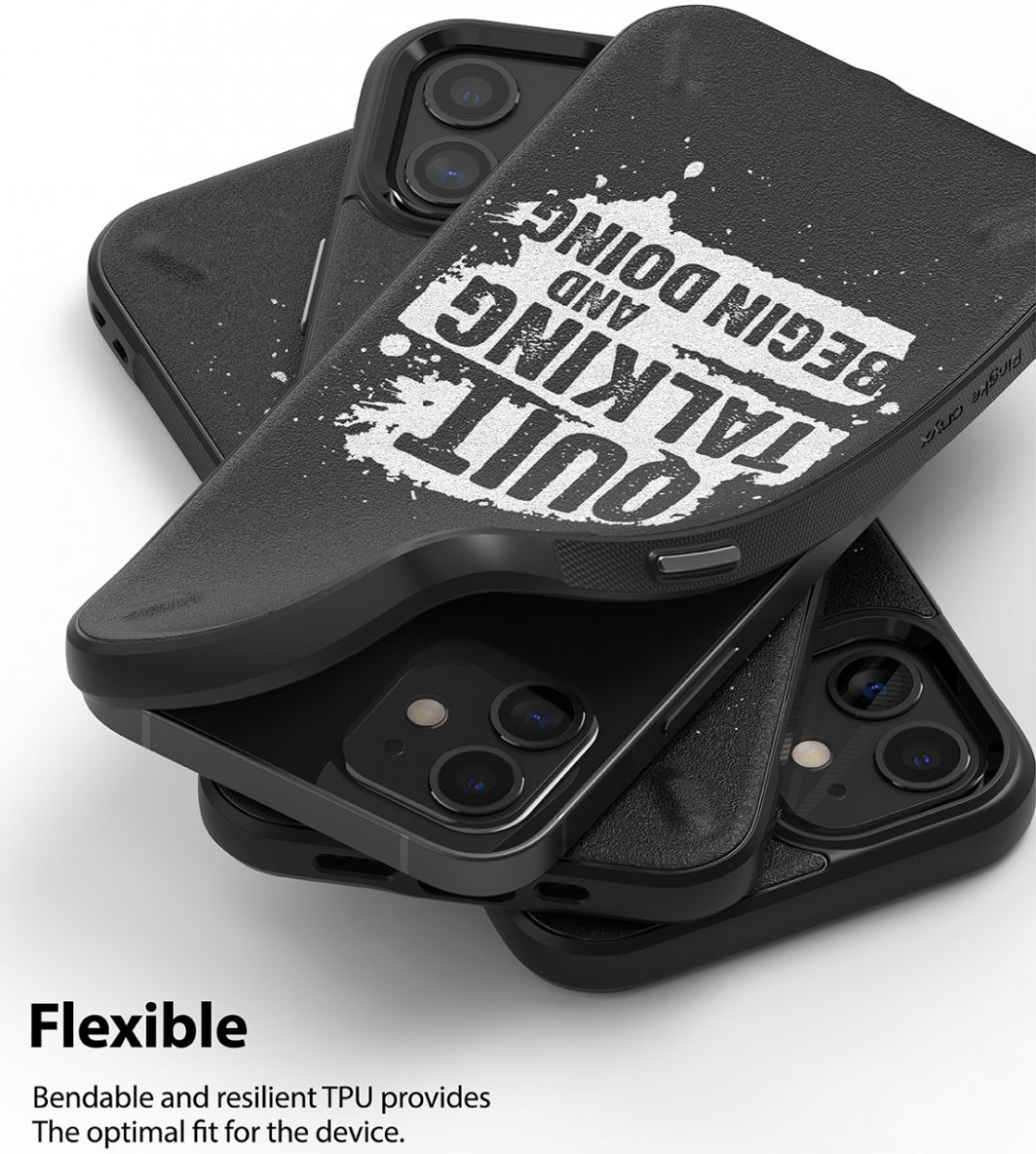Ringke Onyx Design Apple iPhone 12 Mini Hoesje Flexibel TPU Print afbeelding 5