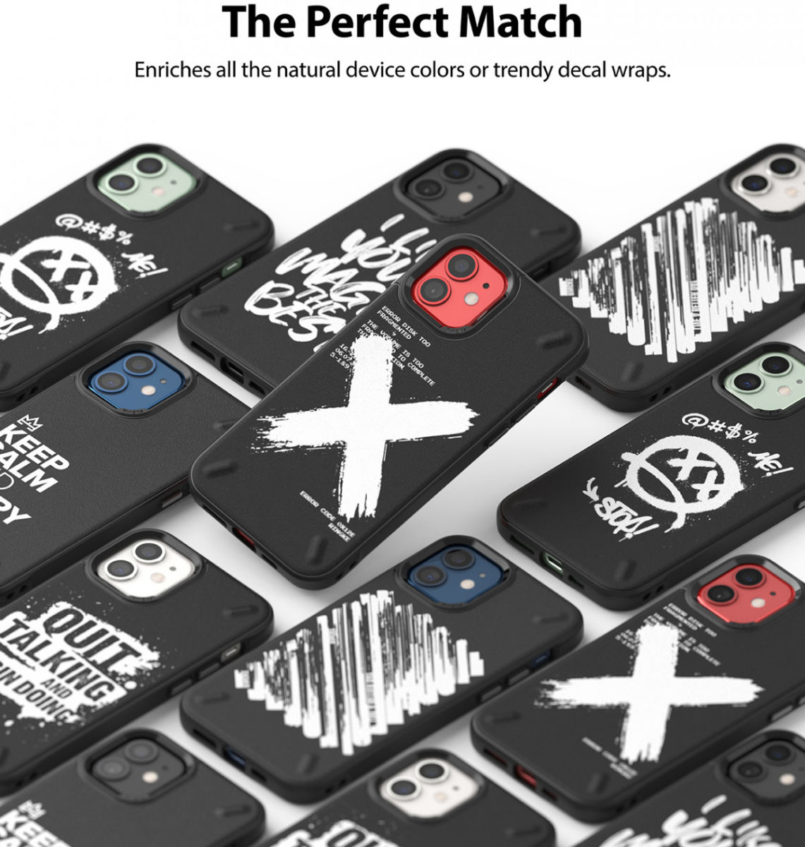 Ringke Onyx Design Apple iPhone 12 Mini Hoesje Flexibel TPU Print afbeelding 7
