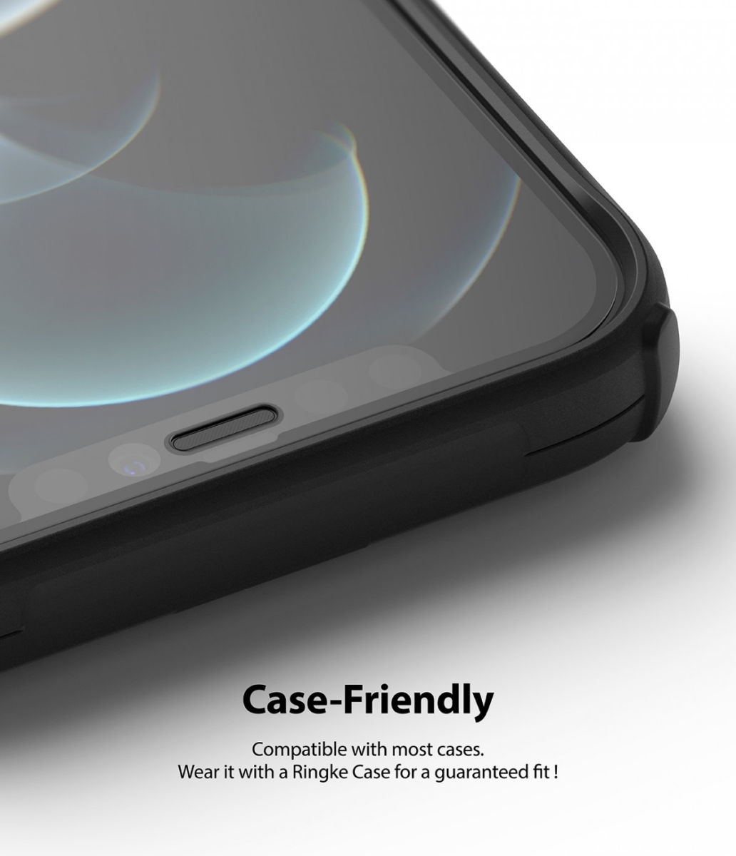 Ringke ID Glass Apple iPhone 12 Mini Tempered Glass Screenprotector afbeelding 10