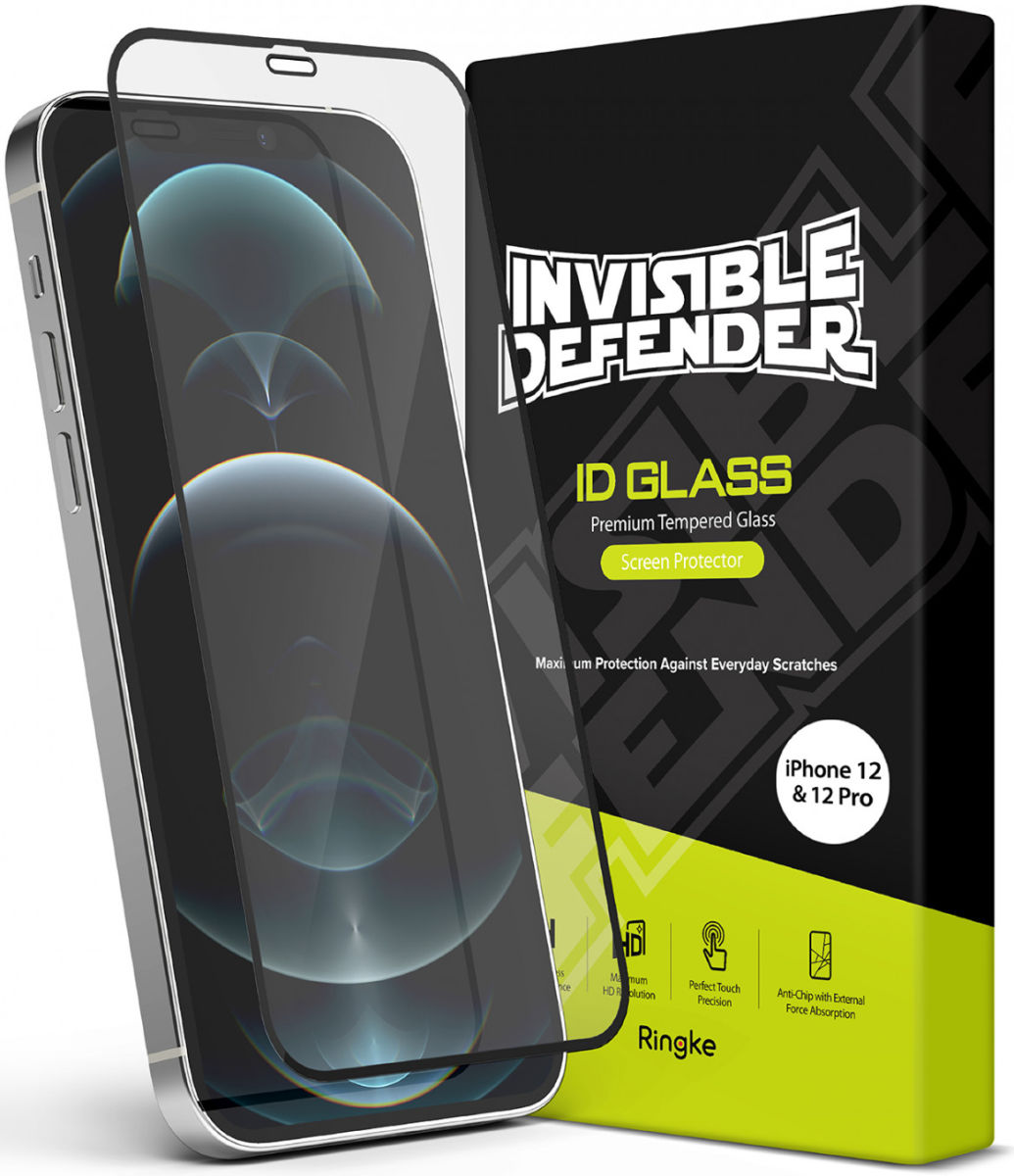 Ringke ID Glass Apple iPhone 12 Mini Tempered Glass Screenprotector afbeelding 12