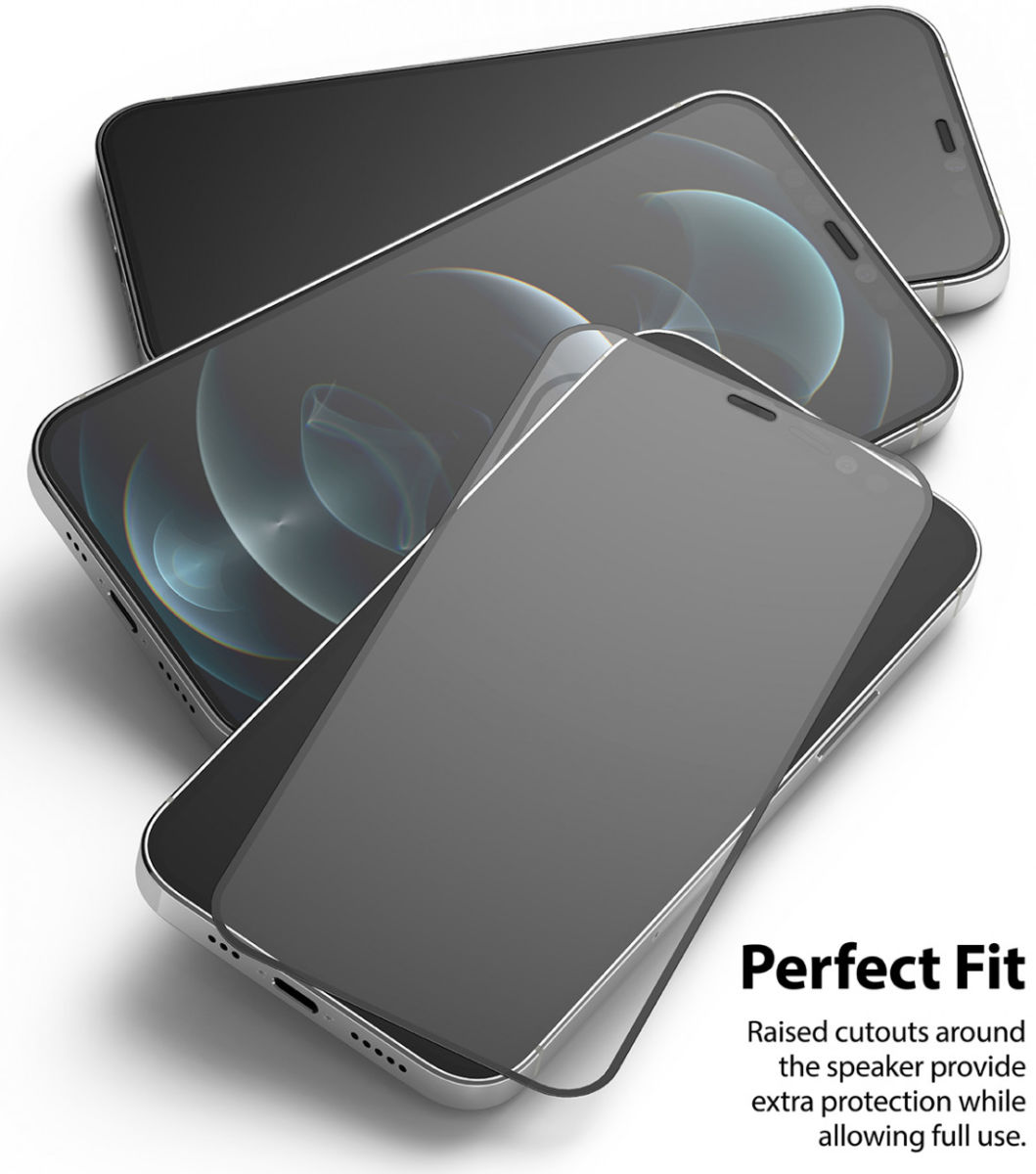 Ringke ID Glass Apple iPhone 12 Mini Tempered Glass Screenprotector afbeelding 2