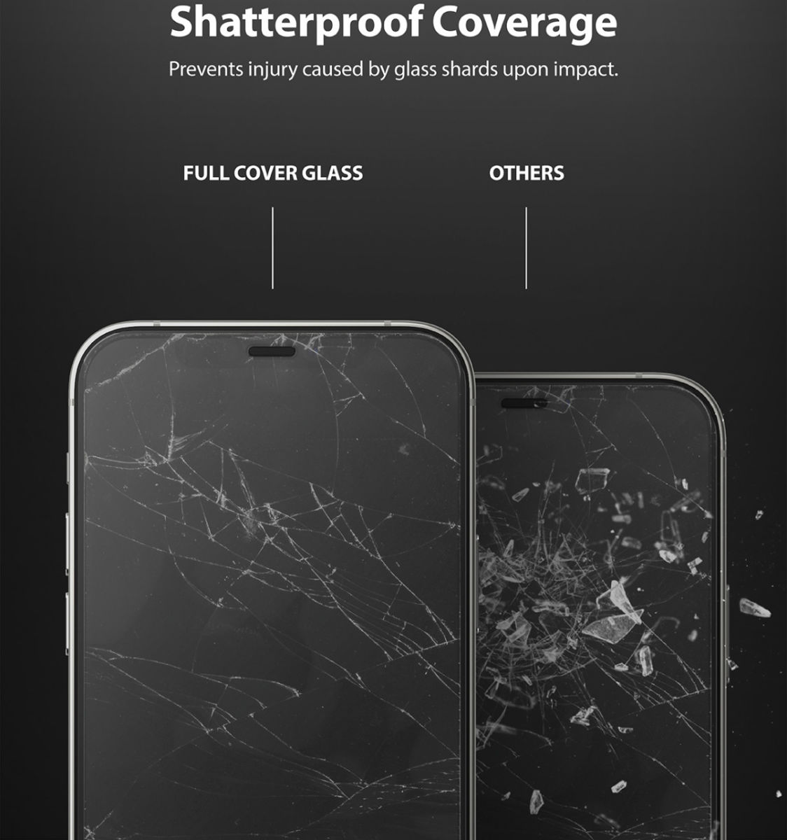 Ringke ID Glass Apple iPhone 12 Mini Tempered Glass Screenprotector afbeelding 6