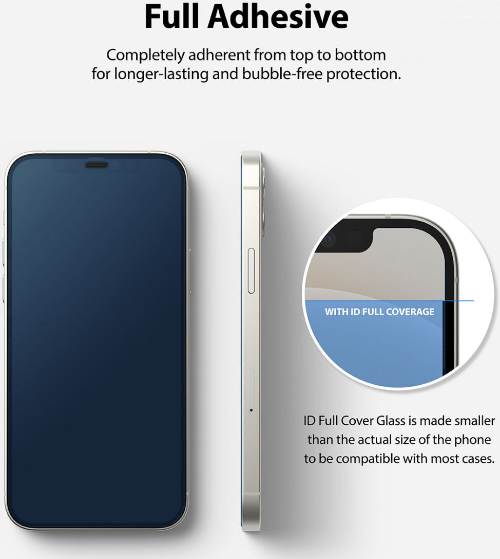 Ringke ID Glass Apple iPhone 12/12 Pro Tempered Glass Screenprotector afbeelding 4
