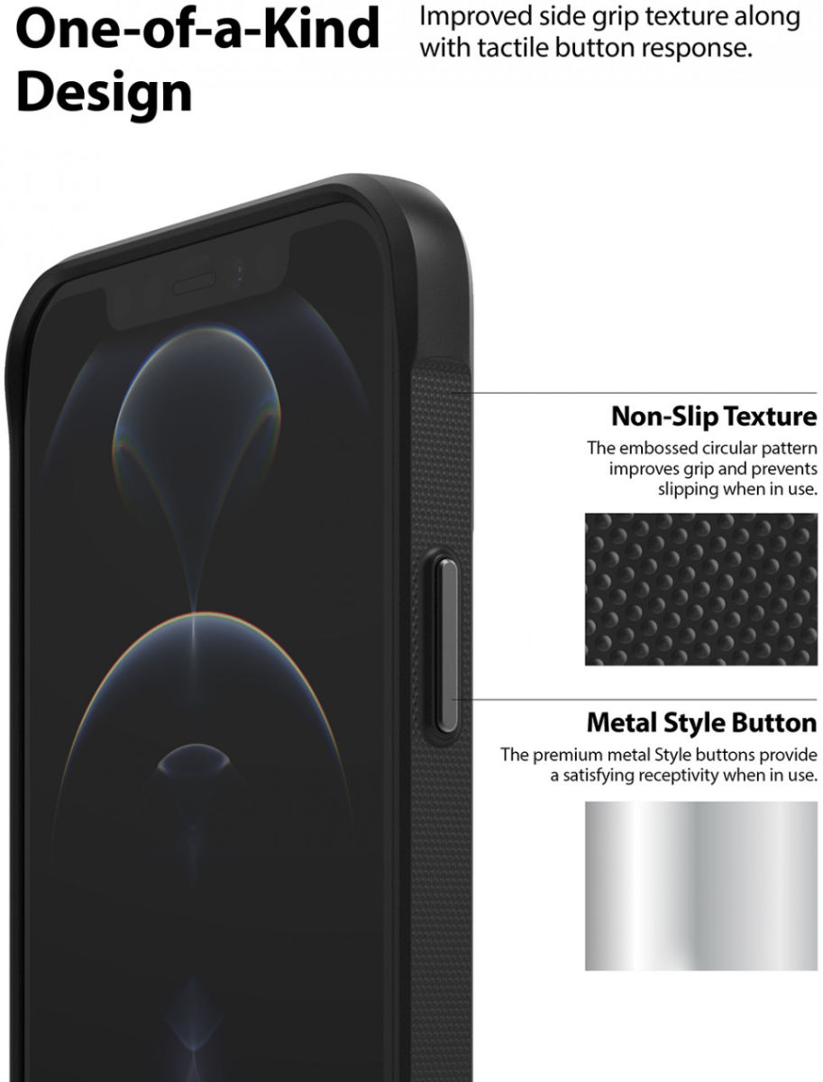 Ringke Onyx Design iPhone 12 Pro Max Hoesje Flexibel TPU Paint afbeelding 6